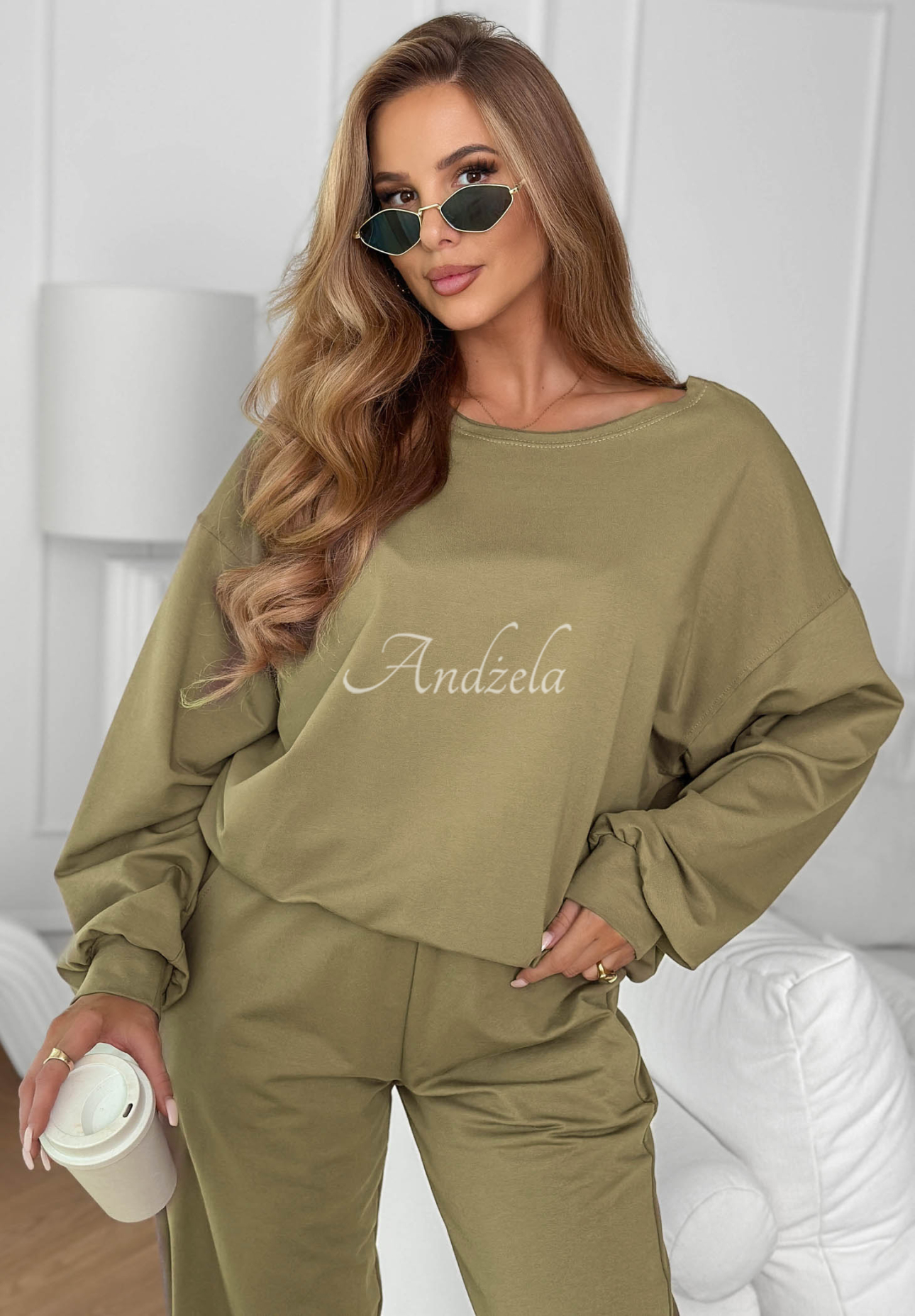 Set din bumbac cu hanorac și pantaloni Summer Energy