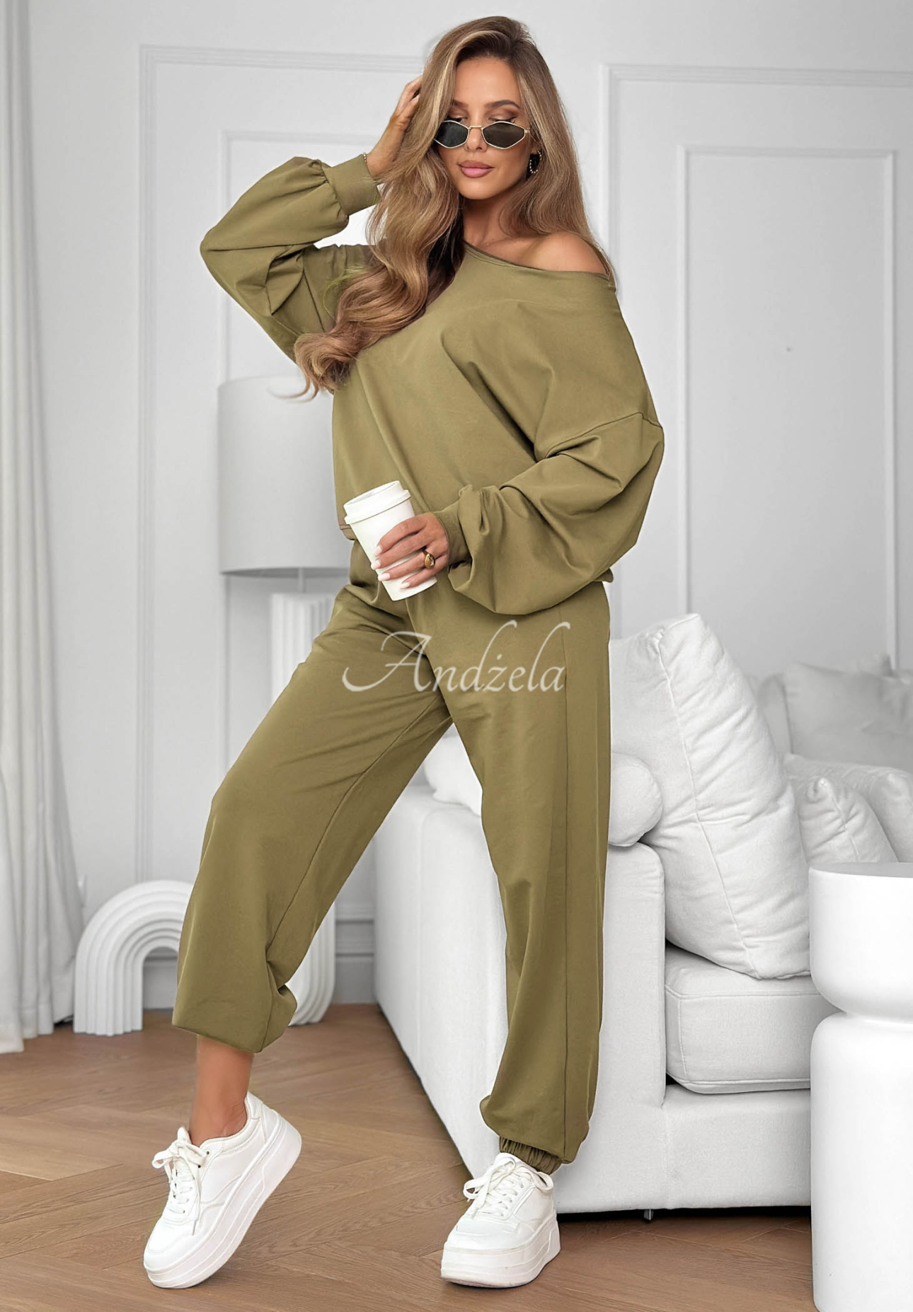 Set din bumbac cu hanorac și pantaloni Summer Energy