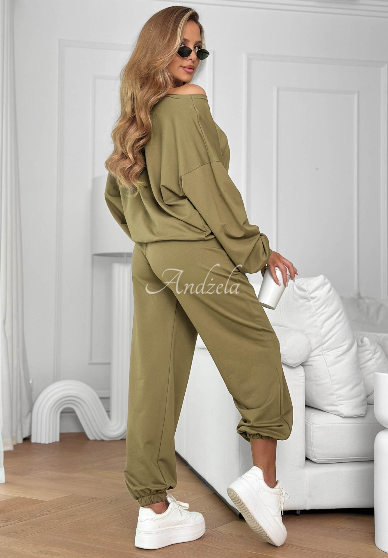 Set din bumbac cu hanorac și pantaloni Summer Energy