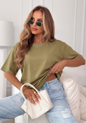 Tricou din bumbac cu m&acirc;necă scurtă Soft Base
