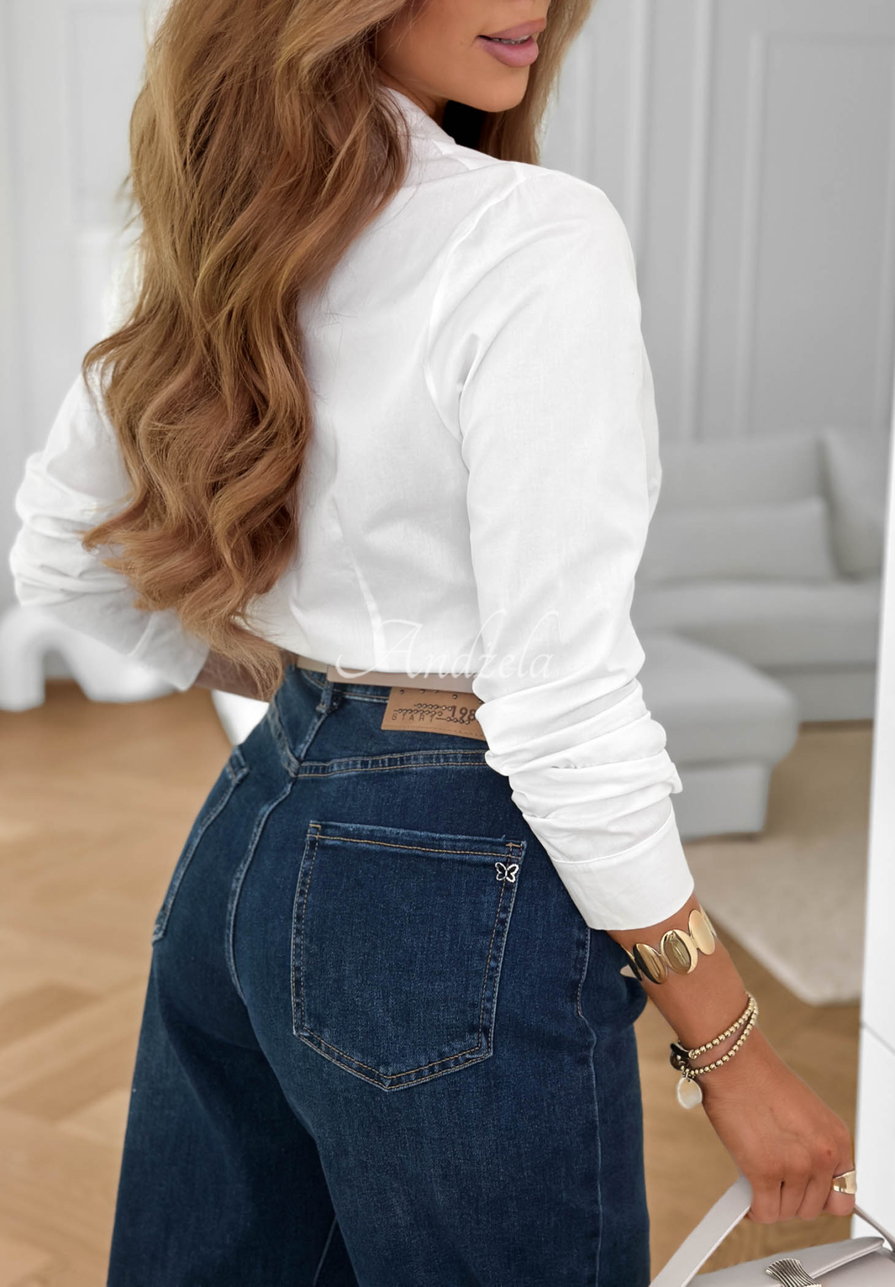 Cămașă clasică elegantă din bumbac Pearl Cove