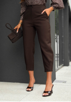 din material textil Pantaloni Laura negre