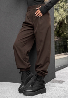 din material textil Pantaloni joggery True Basic negre