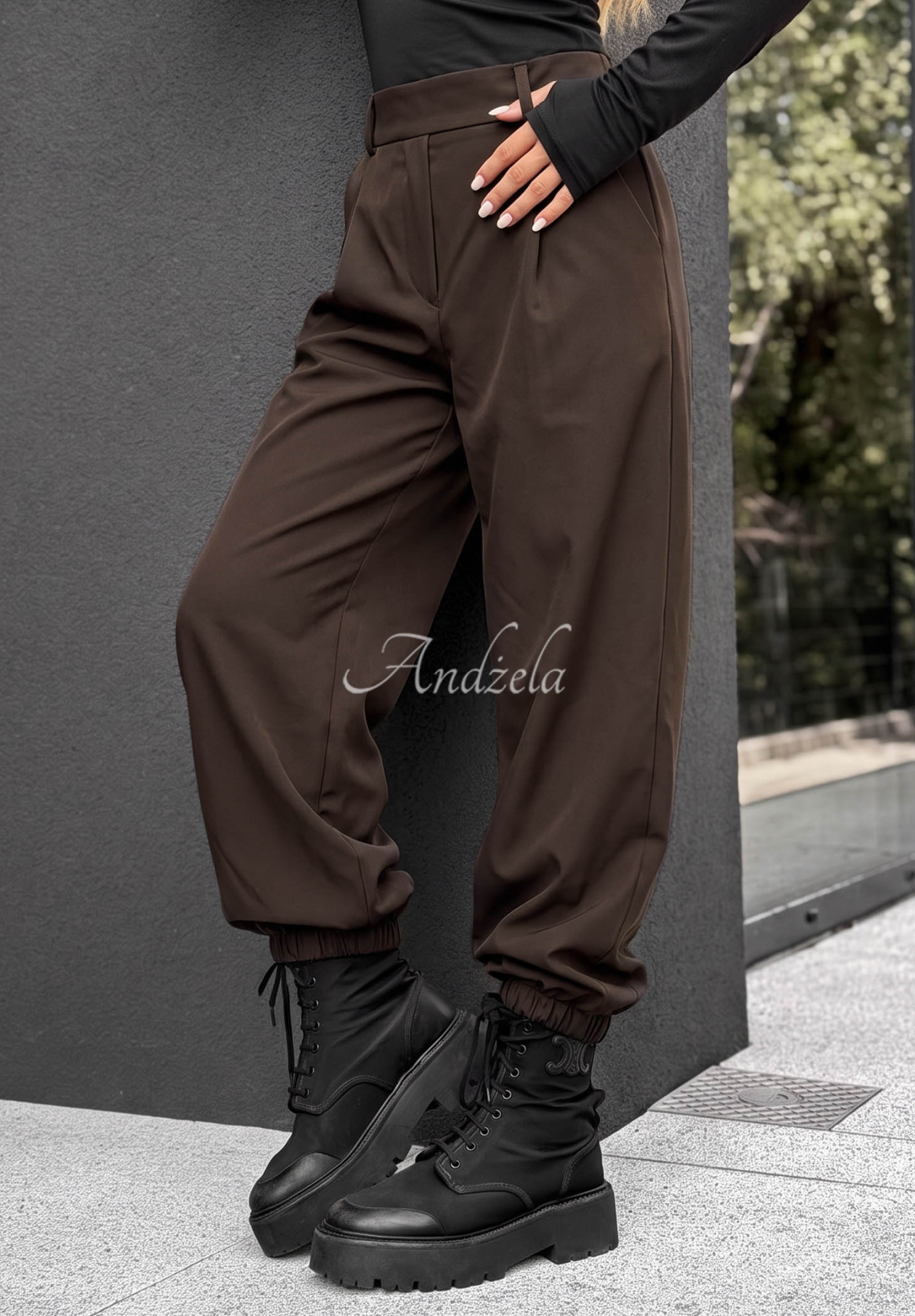 Pantaloni jogger din material textil True Basic
