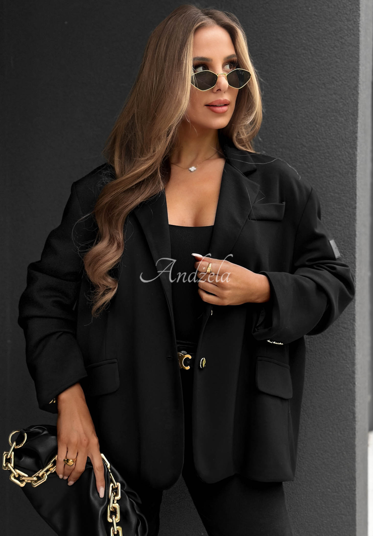 Sacou din viscoză Cozy Elegance