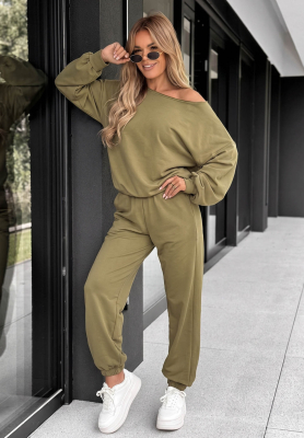 Set din bumbac cu hanorac și pantaloni Summer Energy