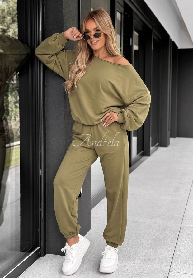 Set din bumbac cu hanorac și pantaloni Summer Energy