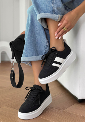 Adidași din piele &icirc;ntoarsă Start With Forever