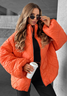 Jachetă scurtă matlasată oversize Fall Favorites