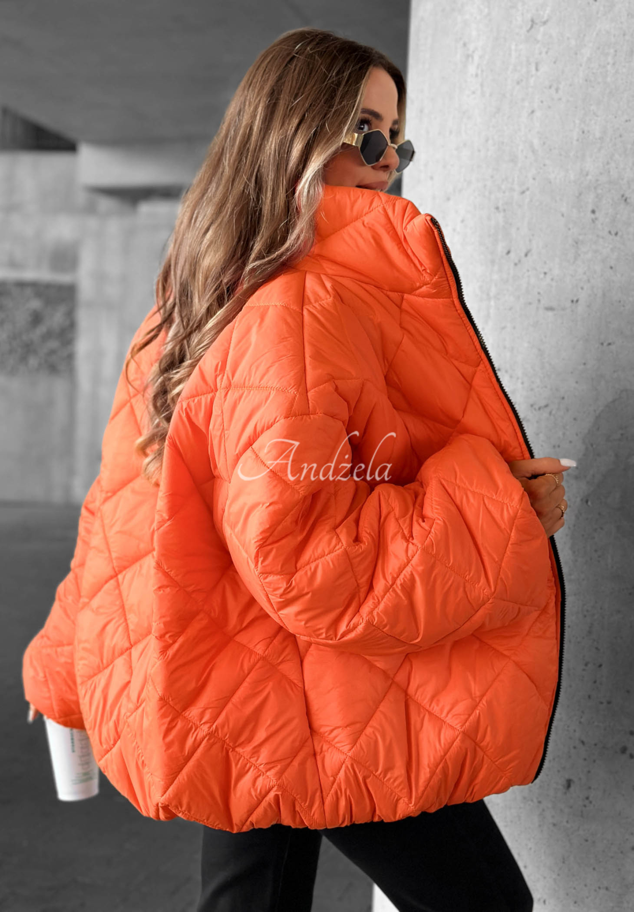 Jachetă scurtă matlasată oversize Fall Favorites