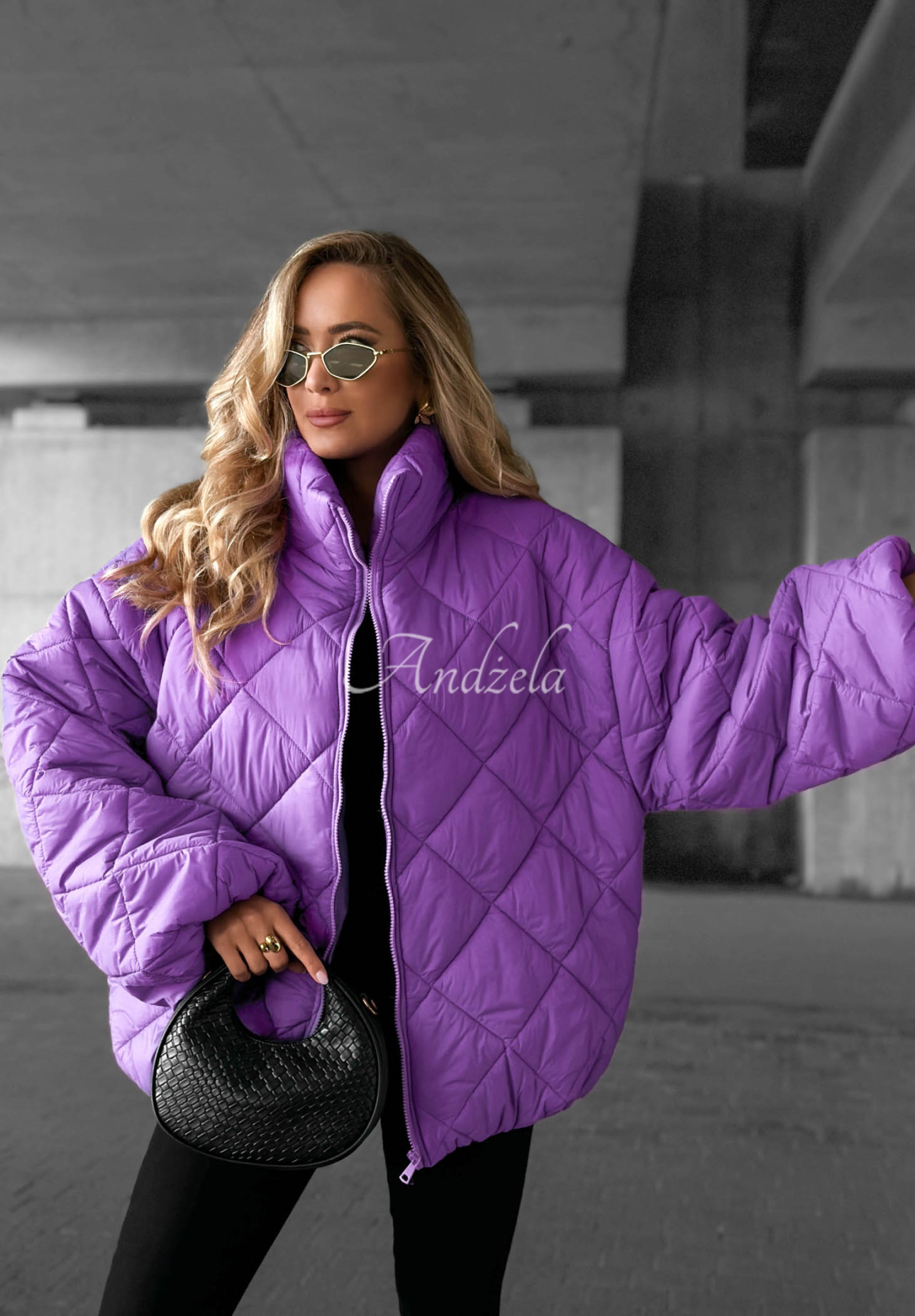 Jachetă scurtă matlasată oversize Fall Favorites