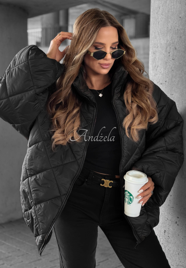 Jachetă scurtă matlasată oversize Fall Favorites