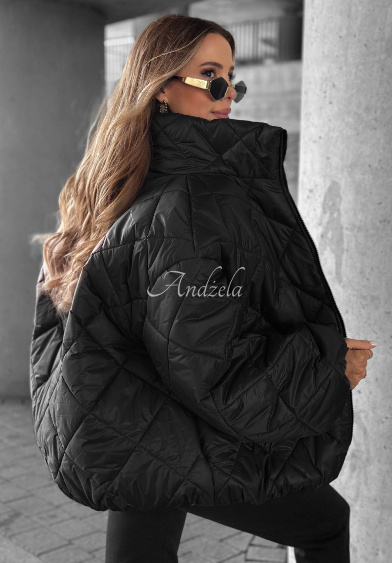 Jachetă scurtă matlasată oversize Fall Favorites