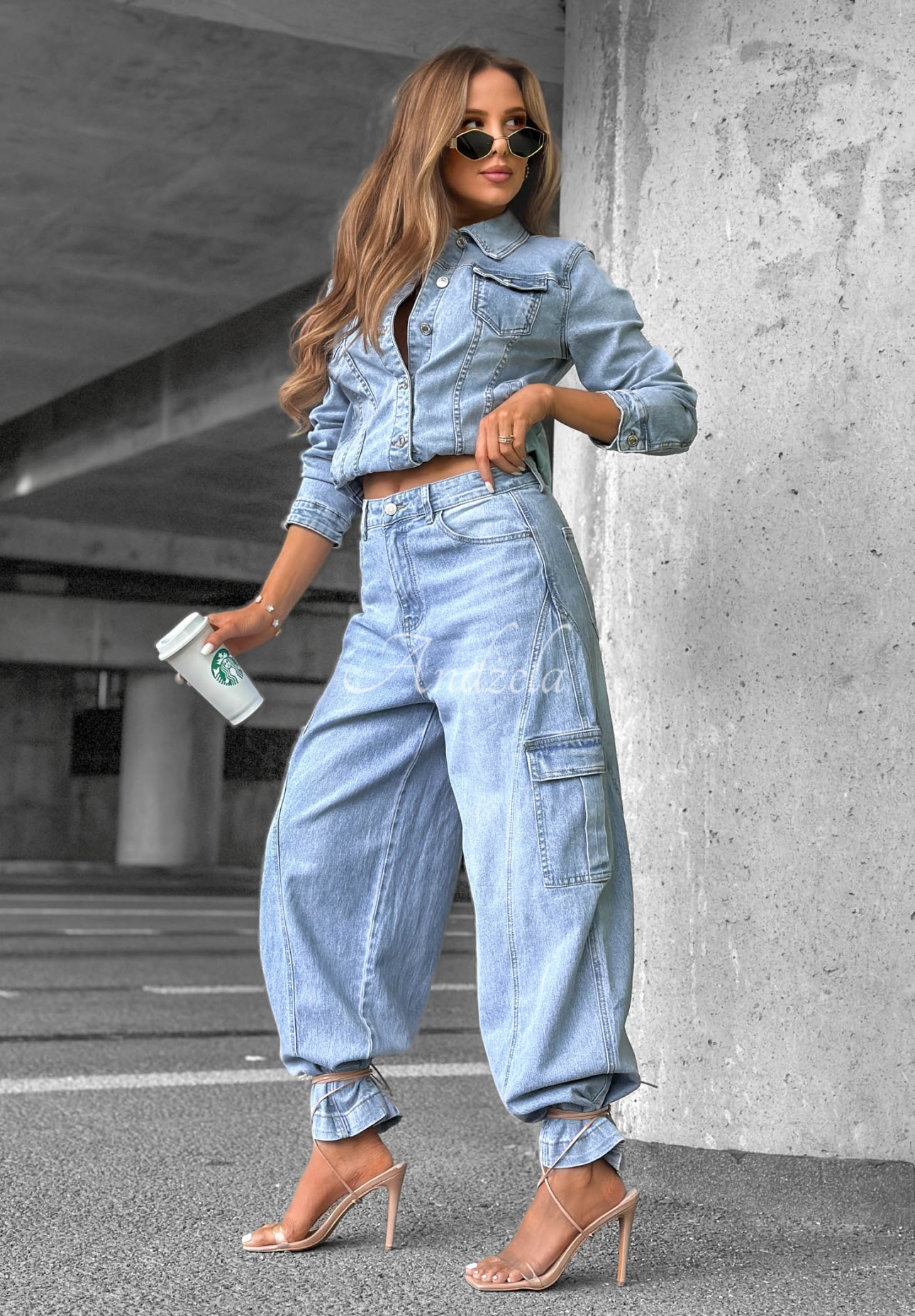 Geacă din denim What A Day