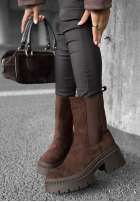 zamszowe Botine Maple Trail bej