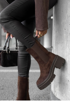 zamszowe Botine Maple Trail bej