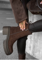 zamszowe Botine Maple Trail bej