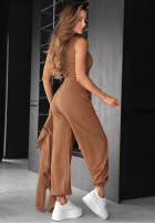 Compleu Hanorac, Pantaloni i body 3in1 All For Love ciocolatiu