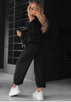 Compleu Hanorac, Pantaloni i body 3in1 All For Love ciocolatiu