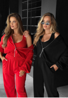 Compleu Hanorac, Pantaloni i body 3in1 All For Love ciocolatiu