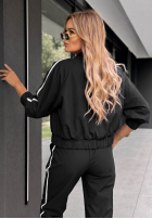 Compleu de trening Hanorac i Pantaloni z lampasem Unbelievable ciocolatiu