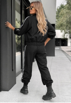Compleu de trening Hanorac i Pantaloni z lampasem Unbelievable ciocolatiu