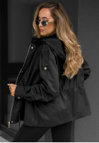 Lekka Geacă parka z kapturem Street Glow bej