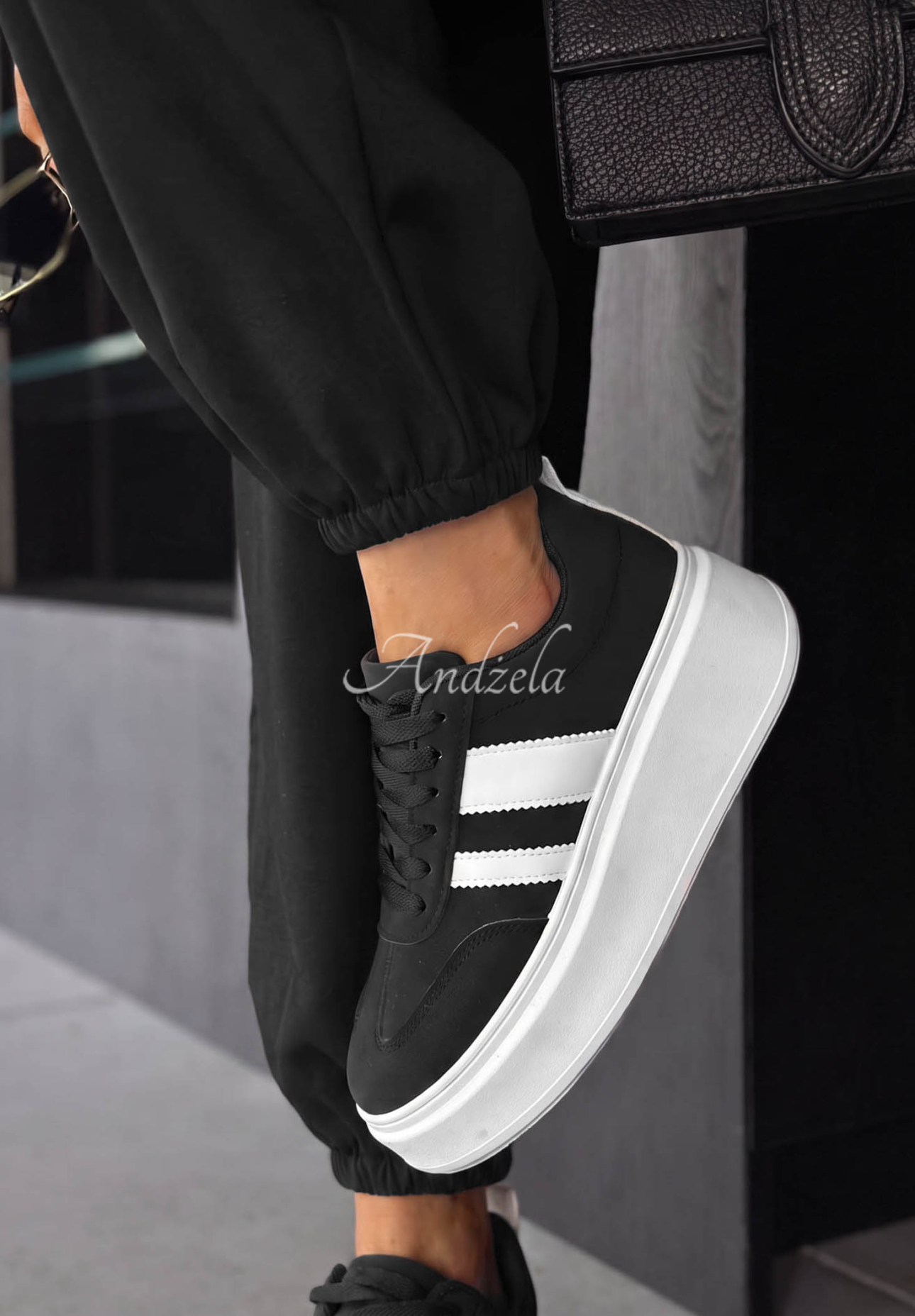 Adidași din piele întoarsă Start With Forever