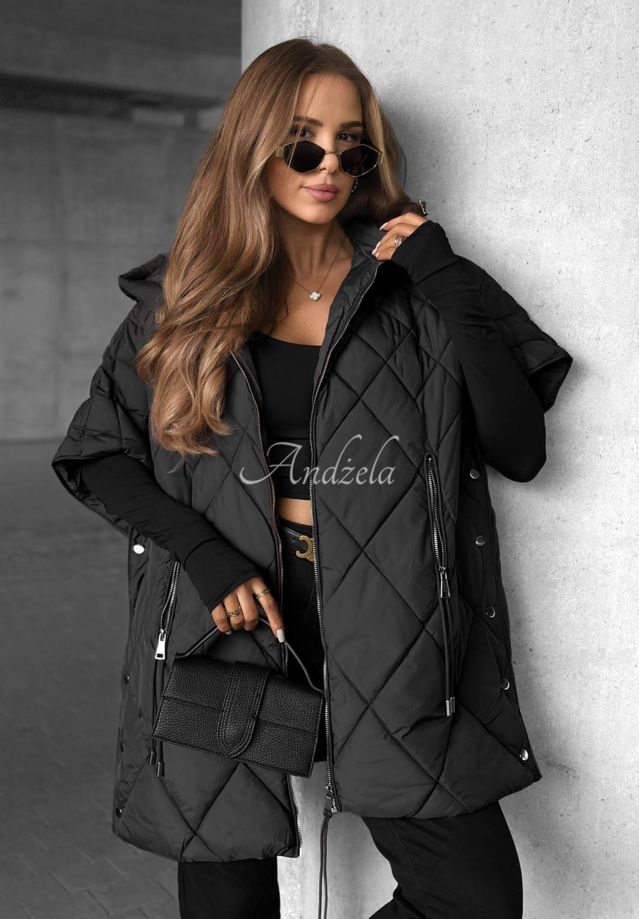 Vestă matlasată oversize Daily Comfort