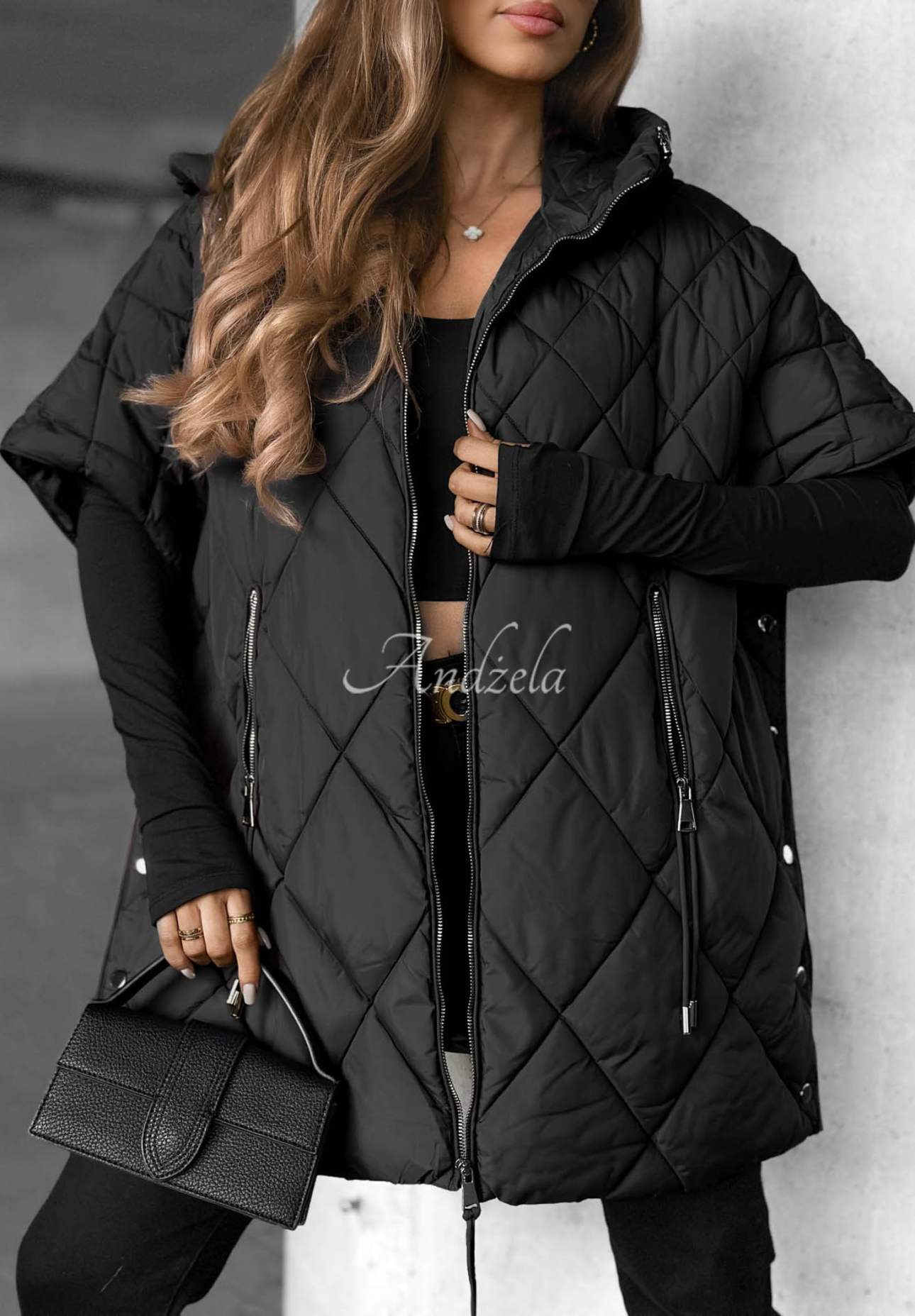 Vestă matlasată oversize Daily Comfort