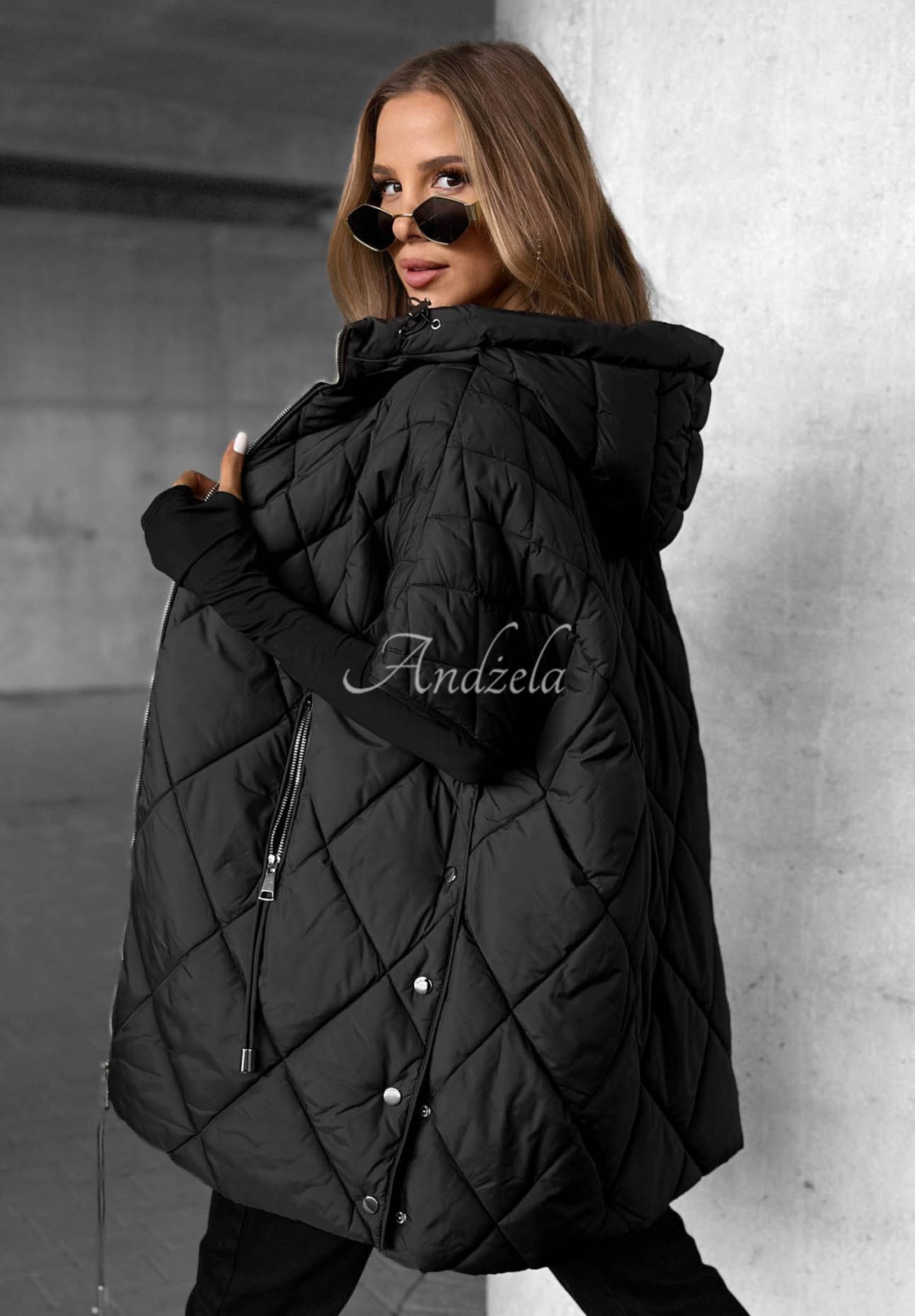 Vestă matlasată oversize Daily Comfort