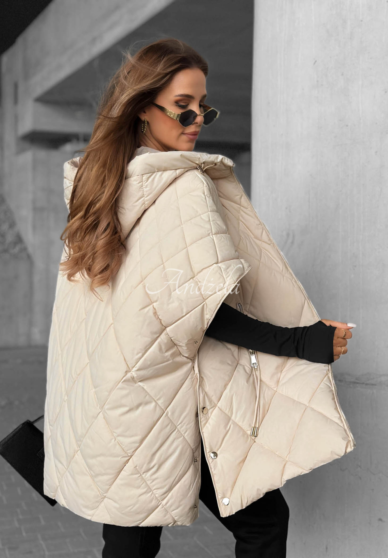 Vestă matlasată oversize Daily Comfort