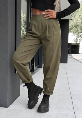 Pantaloni din material cu croială balloon Italian Winds