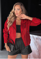 Geacă Ramonesca   Savage Red