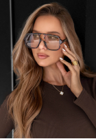 Ochelari przeciwsłoneczne cu model tip panteră Natty maro