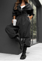 Compleu de trening Hanorac i Pantaloni z lampasem Unbelievable ciocolatiu