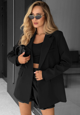 Sacou la două rânduri de nasturi Classy Touch