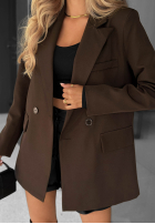 Sacou oversize Classy Touch negru