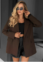 Sacou oversize Classy Touch negru