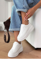 Adidași Start With Forever białe