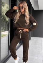 Compleu de trening Sunday Mood ciocolatiu