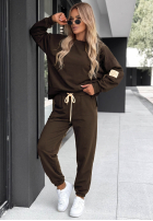 Compleu de trening Sunday Mood ciocolatiu