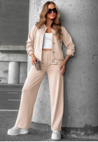 Compleu de trening Hanorac z guzikami i Pantaloni Comfort Story bluemarin