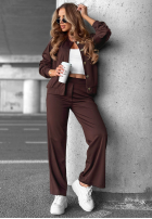 Compleu de trening Hanorac z guzikami i Pantaloni Comfort Story bluemarin
