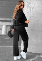 Compleu de trening Hanorac z guzikami i Pantaloni Comfort Story bluemarin