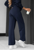 din material textil Pantaloni Never Late bluemarin