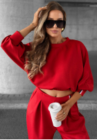 Compleu de trening Cozy Balance roșu
