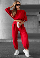 Compleu de trening Cozy Balance roșu