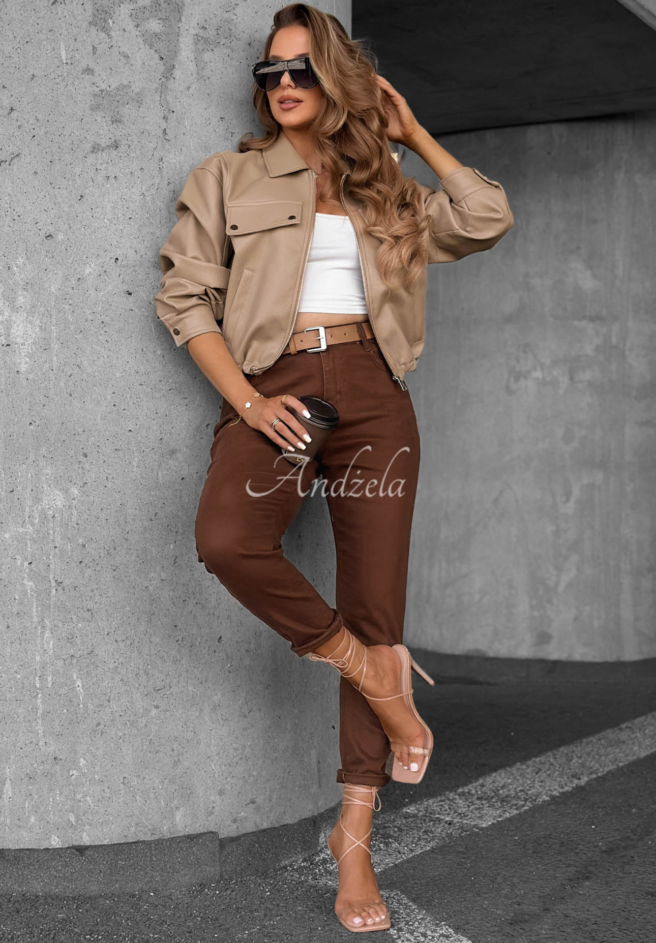 Blugi skinny cu curea Worth It
