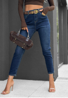 Pantaloni din denim skinny Strive For More bluemarin